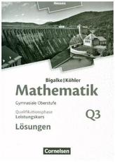 Leistungskurs - 3. Halbjahr - Qualifikationsphase, Lösungen zum Schülerbuch