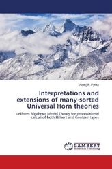 Interpretations and extensions of many-sorted Universal Horn theories