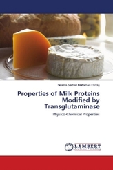 Properties of Milk Proteins Modified by Transglutaminase
