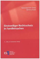 Einstweiliger Rechtsschutz in Familiensachen