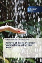 Removal of directs dyes from wastewater by cotton fiber waste