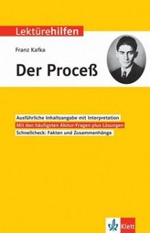 Klett Lektürehilfen Franz Kafka 'Der Proceß'