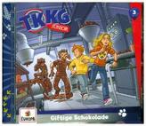 TKKG Junior - Giftige Schokolade, 1 Audio-CD