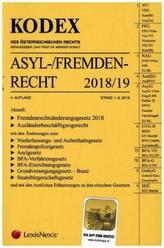 KODEX Asyl- und Fremdenrecht 2018/19