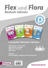 Lernpaket Deutsch inklusiv D, 4 Hefte