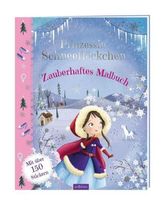 Prinzessin Schneeflöckchen - Zauberhaftes Malbuch