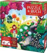 Puzzle und Buch: Rotkäppchen