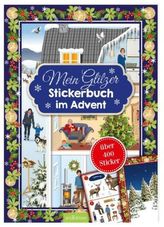 Mein Glitzerstickerbuch für den Advent