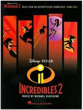 Disney Pixar Incredibles 2 (Piano Solo Book)