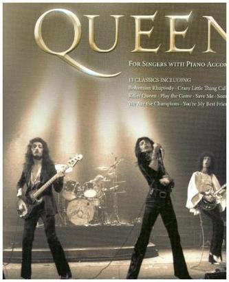 Queen: For Singers With Piano Accompaniment Queen: For Singers With Piano Accompaniment