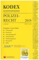 KODEX Polizeirecht 2018