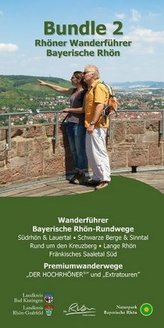 Bundel 2 Rhöner Wanderführer Bayerische Rhön, 7 Teile