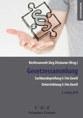 Gesetzessammlung Sachkundeprüfung 34 a GewO, Unterrichtung 34 a