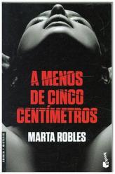 A menos de cinco centímetros