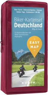 EASY MAP Biker-Kartenset Deutschland