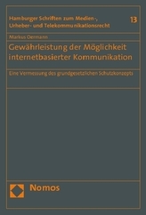 Gewährleistung der Möglichkeit internetbasierter Kommunikation