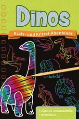 Kratzbuch: Dinos