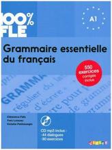100% FLE - Grammaire essentielle du français A1, m. MP3-CD