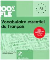 100% FLE - Vocabulaire essentiel du français A1, m. MP3-CD