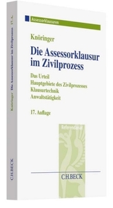 Die Assessorklausur im Zivilprozess
