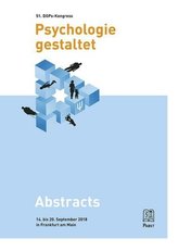 51. Kongress der Deutschen Gesellschaft für Psychologie