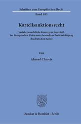 Kartellsanktionsrecht.