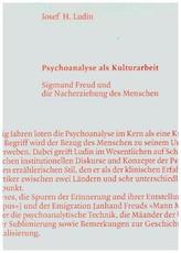 Psychoanalyse als Kulturarbeit