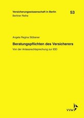 Beratungspflichten des Versicherers