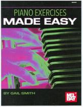 Gail Smith: Piano Exercises Made Easy -For Piano- (Book)