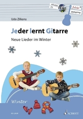 Jeder lernt Gitarre - Neue Lieder im Winter