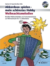Weihnachtsmelodien, für 1-2 Akkordeons, m. Audio-CD