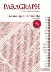 Grundlagen Privatrecht