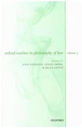 Oxford Studies in Philosophy of Law. Vol.3