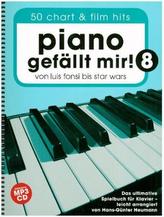 Piano Gefällt Mir! 8 (Notenbuch Spiralbindung & CD)
