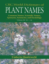  CRC World Dictionary of Plant Nmaes