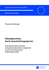 Gläubigerschutz durch Ausschüttungssperren