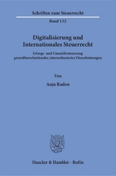 Digitalisierung und Internationales Steuerrecht.