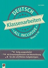 Klassenarbeiten all inclusive - Deutsch Klasse 5-10
