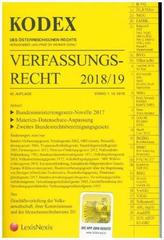 KODEX Verfassungsrecht 2018/19