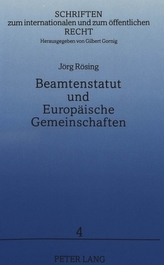 Beamtenstatut und Europäische Gemeinschaften