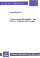 Verfassungsgerichtsbarkeit in der Freien und Hansestadt Hamburg