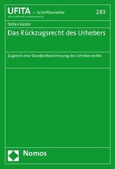 Das Rückzugsrecht des Urhebers