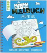 Mix-Max-Malbuch Monster
