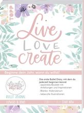 Bullet Journal Lovely Pastell Flowers & Boho - Live, love, create