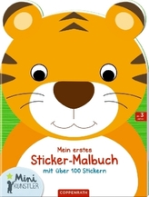 Mein erstes Sticker-Malbuch: Tiger