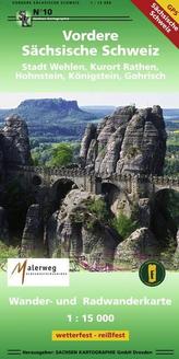 Vordere Sächsische Schweiz  1 : 15 000