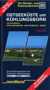 Ostseeküste um Kühlungsborn 1 : 35 000