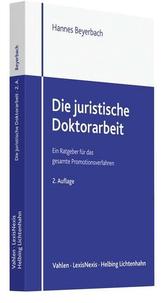 Die juristische Doktorarbeit