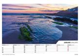 Foto-Wandkalender - Strände 2019 DIN A3 quer mit Feiertagen für Deutschland, Östereich und die Schweiz - Mit Platz für Notizen