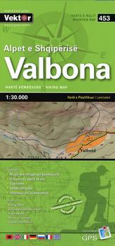 Valbona Wanderkarte 1 : 30 000 GPS